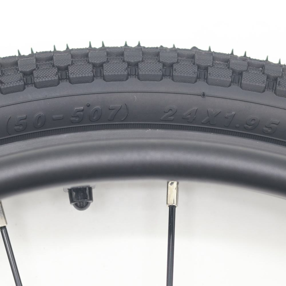 MUNIU Off-Road Sport Manual Aluminum Wheelchair Accessories 24x1.95 Iron Spoke Aluminum Hub Rear Wheel Spare Parts Model MN20-R6