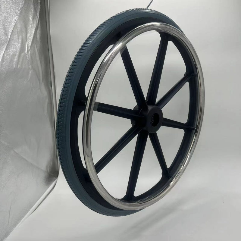 MN20-R8P Wheelchair Spare Parts Accessories 24 Inch Rear Wheel for Manual Wheelchair Wheelchair