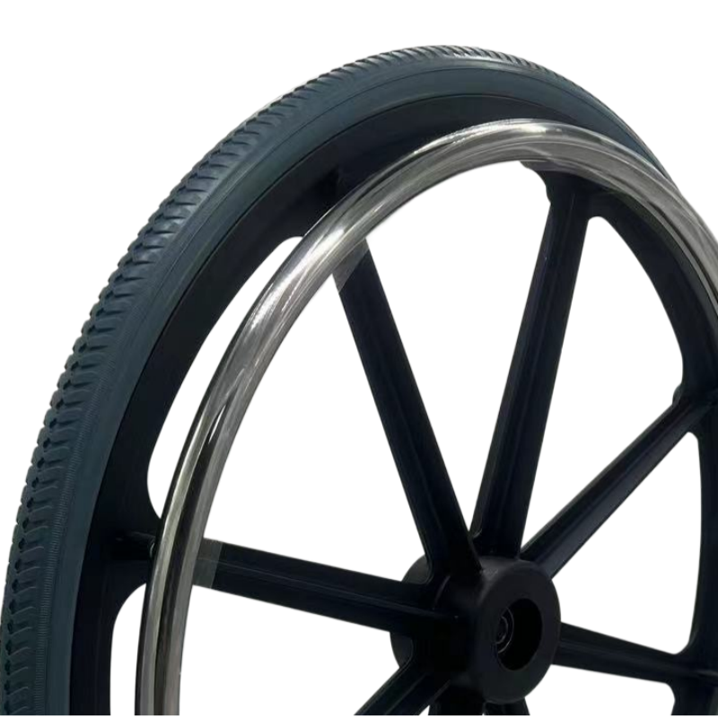 MN20-R8P Wheelchair Spare Parts Accessories 24 Inch Rear Wheel for Manual Wheelchair Wheelchair