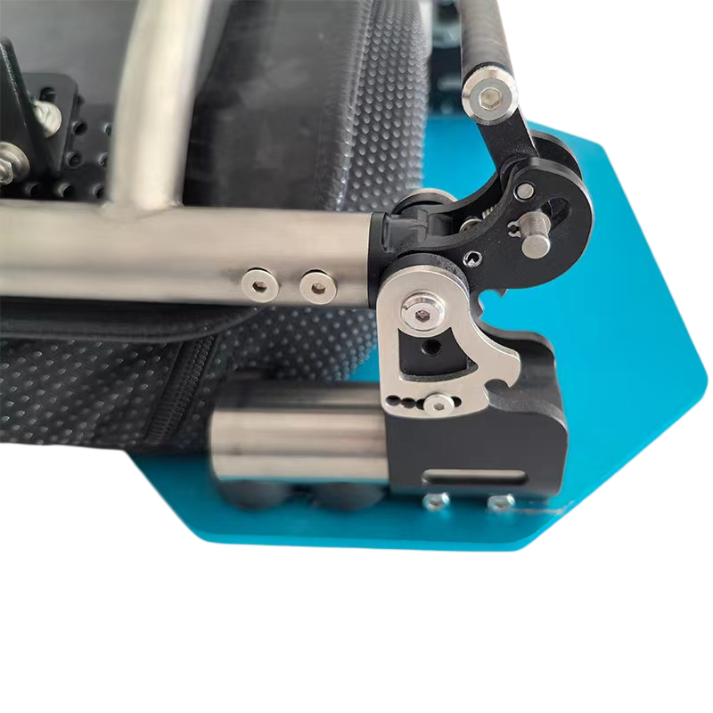 MUNIU Sports Wheelchair Backrest Folding Units 7075 Aluminum Alloy Parts MN-FM01
