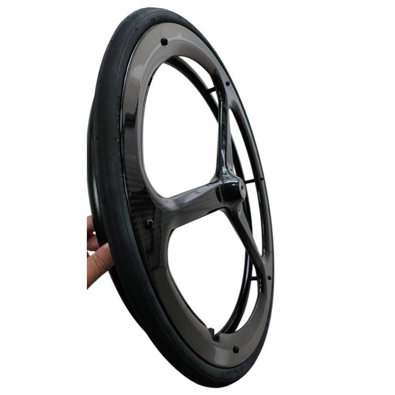 MN20-R13C Lightweight Carbon Fiber Wheelchair Spare Parts Rear Wheels