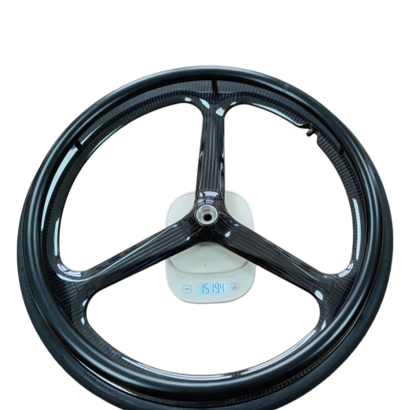 MN20-R13C Lightweight Carbon Fiber Wheelchair Spare Parts Rear Wheels