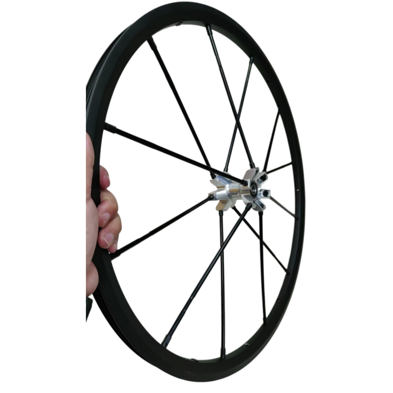MN20-R12 Muniu Aluminum alloy 24 inch Wheelchair Spare Parts Rear Wheelchair