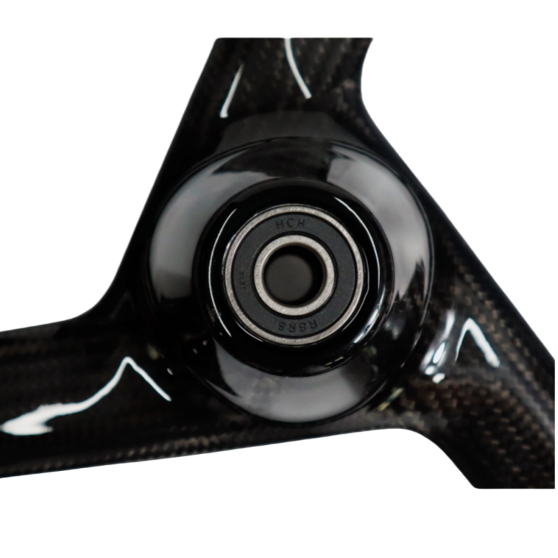 MUNIU MN20-R7C Wheelchair Parts 3 Spoke Carbon Fiber Rim 24 Inch Wheel Tyre Carton Box China