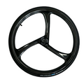 MUNIU MN20-R7C Wheelchair Parts 3 Spoke Carbon Fiber Rim 24 Inch Wheel Tyre Carton Box China