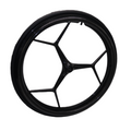 Muniu MN20-R8C 24 Inch Full Carbon Fiber Rear Wheel Wheelchair Spare Parts for Sport Wheelchair