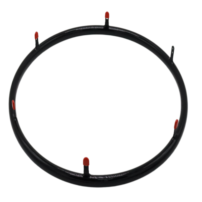 Muniu 24 Inch Sport Wheelchair Hand Rim Wheel with Welded Aluminum Construction and Silicone Surface Parts MN22-S20
