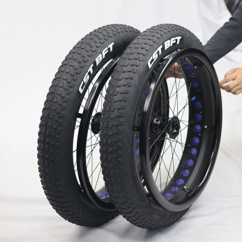 MN20-R10B MUNIU 24 Inch Wheelchair Spare Parts Rear Wheel Fat Wheel Beach Wheel for Sport Wheelchair