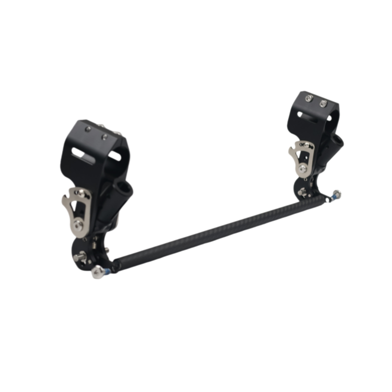 MUNIU Sports Wheelchair Backrest Folding Units 7075 Aluminum Alloy Parts MN-FM01